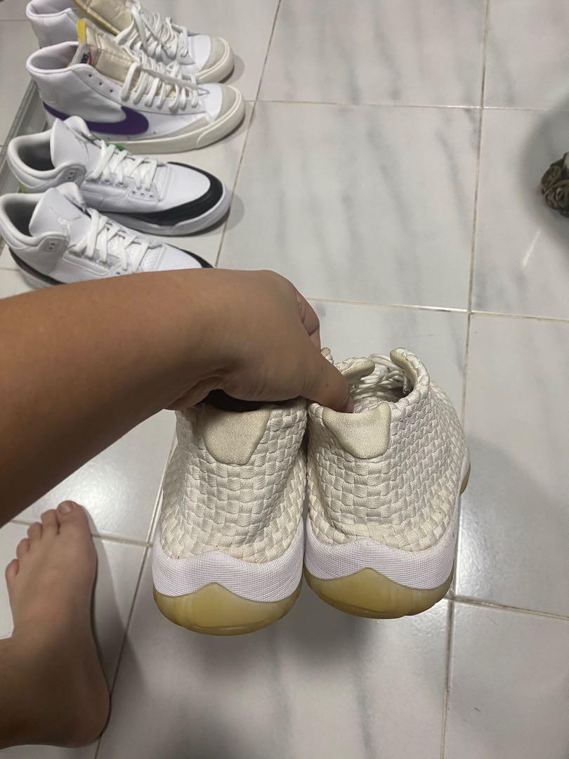 Jordan future high all white US 9.5 Men s Fashion Footwear