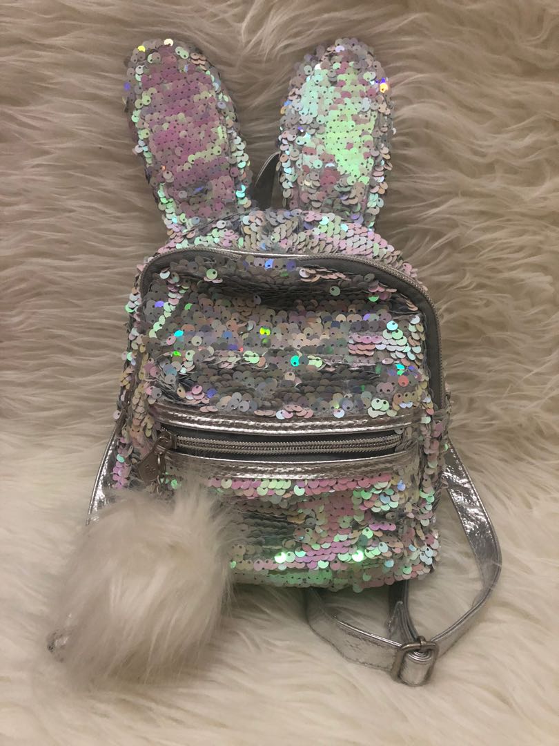 sparkly mini backpack