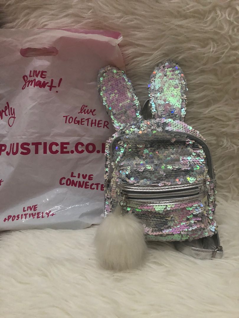 sparkly mini backpack