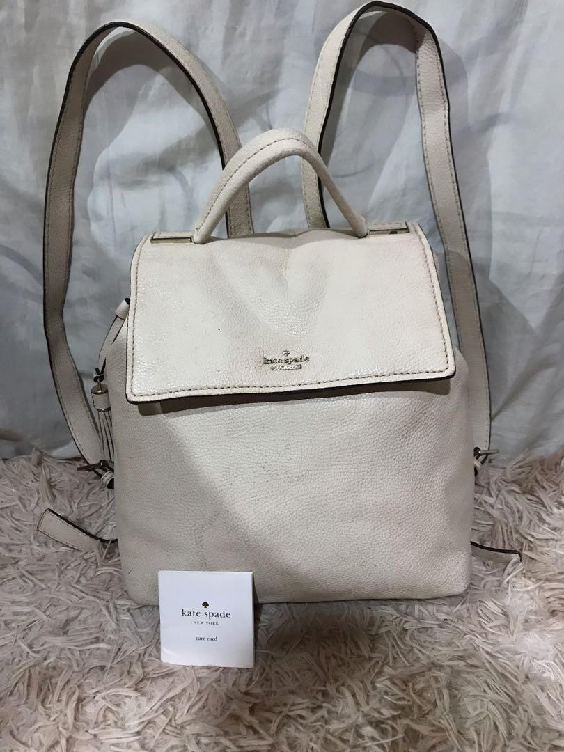 Kate spade naomi leather backpack