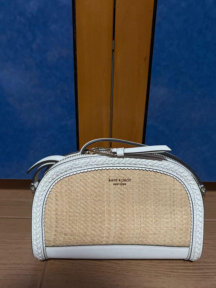 Kate spade reiley hotsell straw dome crossbody