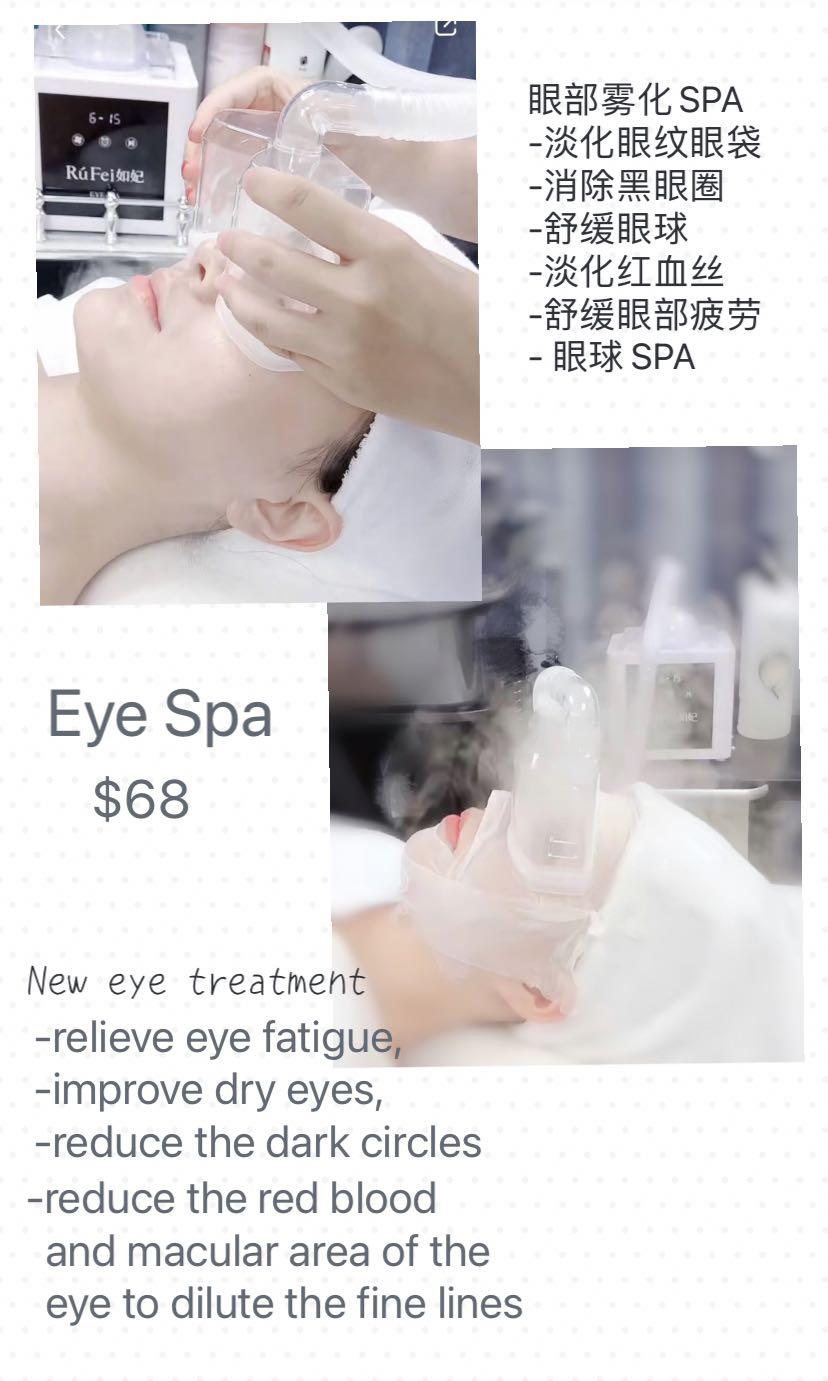 Korea Eye Spa /home Based facial Bukit Batok /Diamond peel Facial