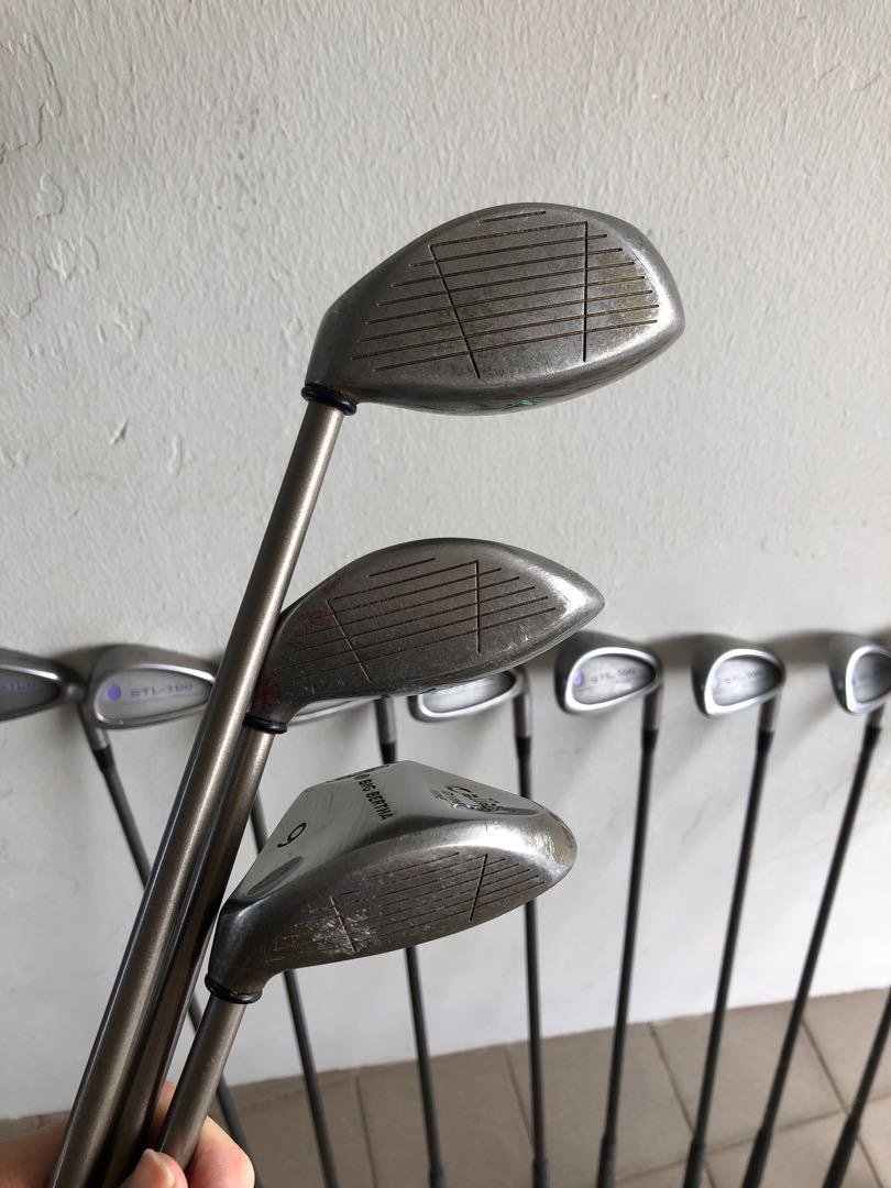 Ladies Full Golf Set Callaway & Ryobi (With Ladies Flex Graphite Shafts