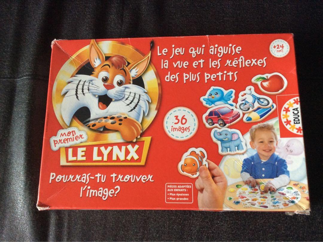 Le Lynx game (instructions in French), Babies & Kids, Infant Playtime on  Carousell