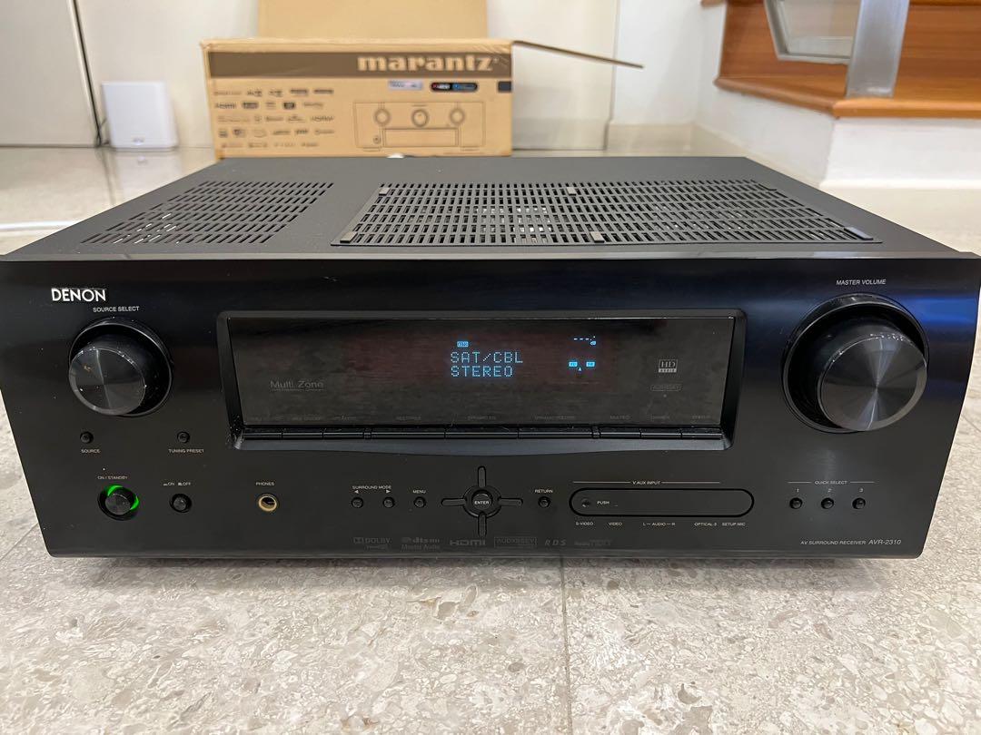Lelong Denon AVR 2310 in Good Working Condition, Audio, Soundbars