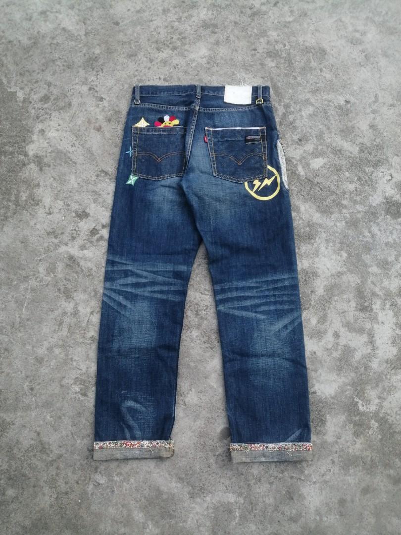 takashi murakami jeans