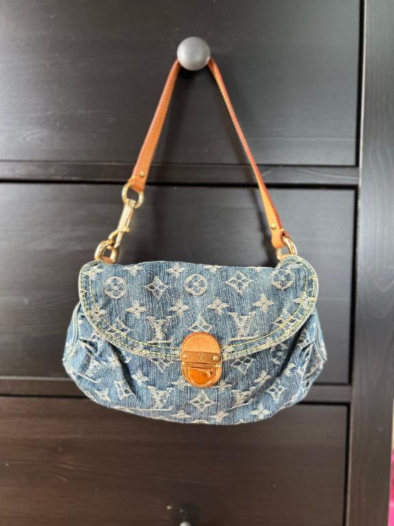 Louis Vuitton Denim Mini Pleaty Shoulder Bag, Women's Fashion, Bags &  Wallets, Shoulder Bags on Carousell