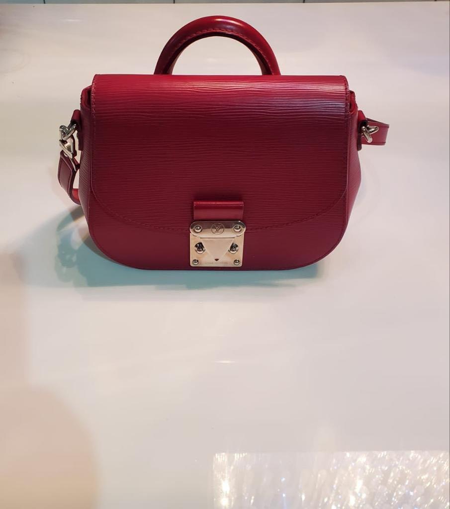 Louis Vuitton Eden Red Epi (Authentic) 2012, Fesyen Wanita, Tas