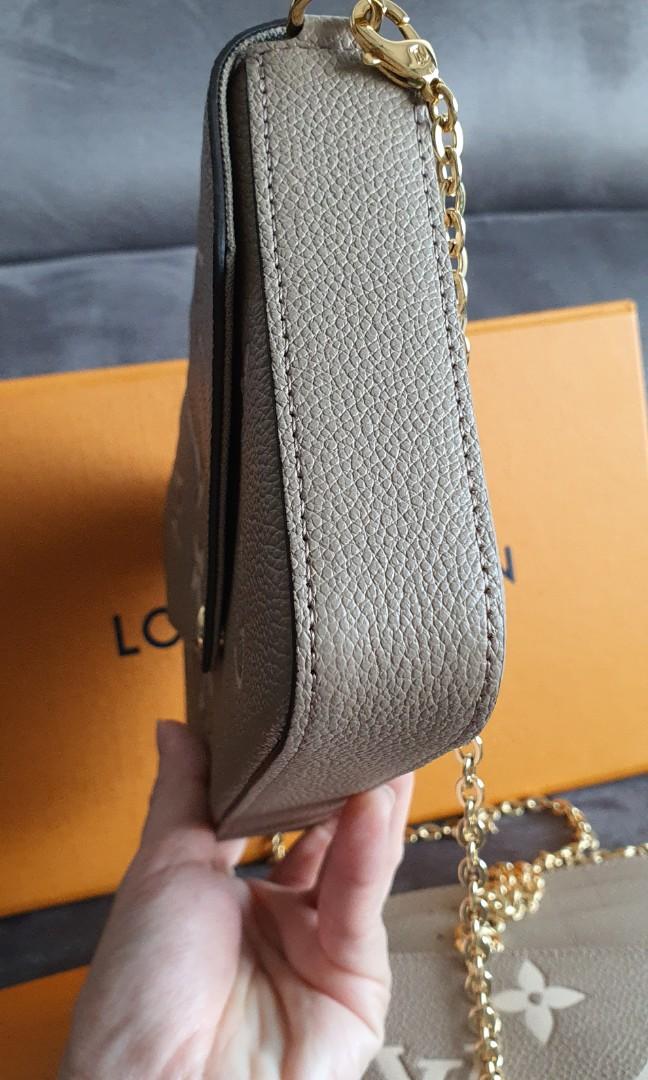 Felicie Wallet on Chain Epi Leather