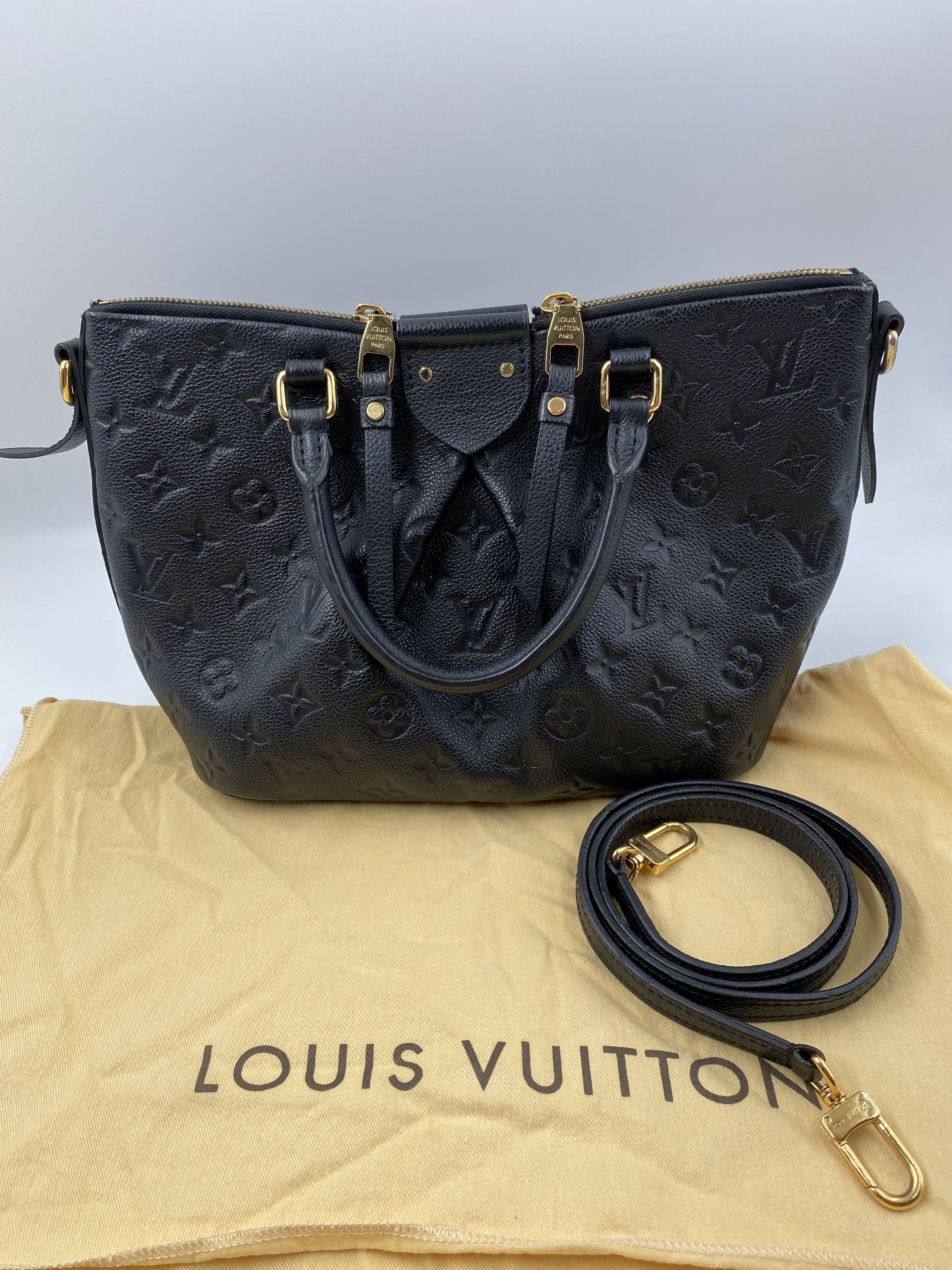 Louis Vuitton Mazarine PM Monogram Empreinte Noir, Luxury, Bags & Wallets  on Carousell