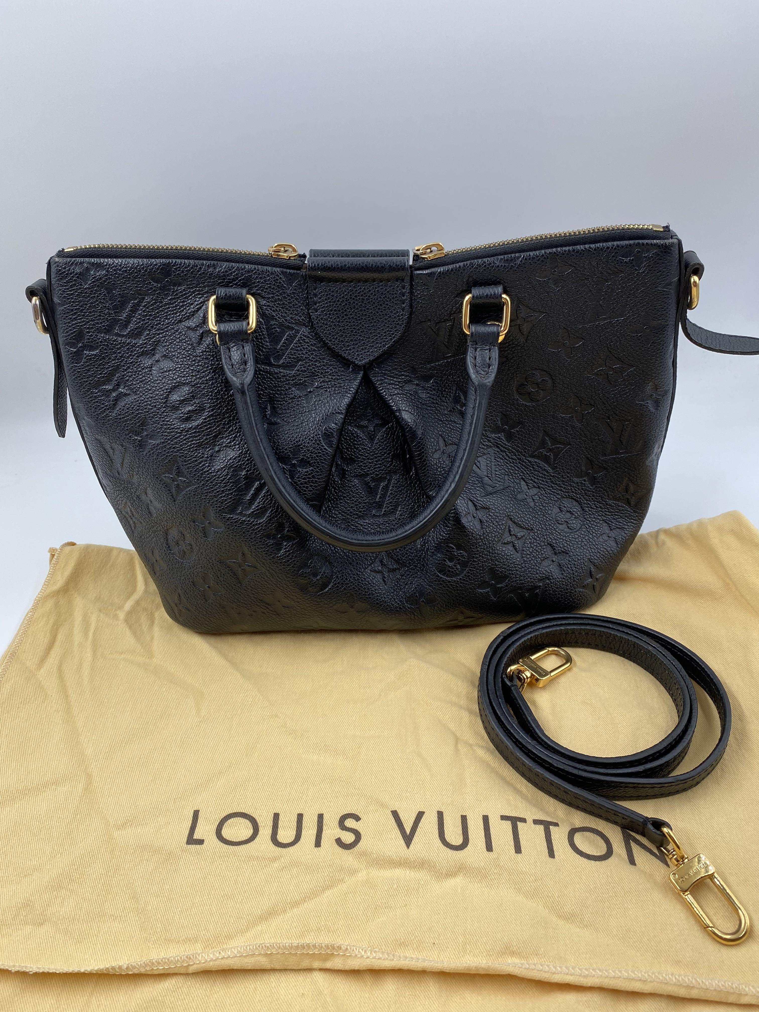 Louis Vuitton, Bolso Mazarine PM Monogram Empreinte Noir…