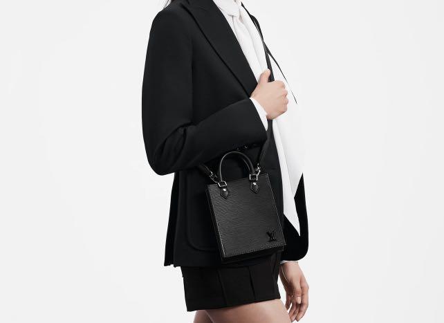 Louis Vuitton Petit Sac Plat (Black) – Luxxe