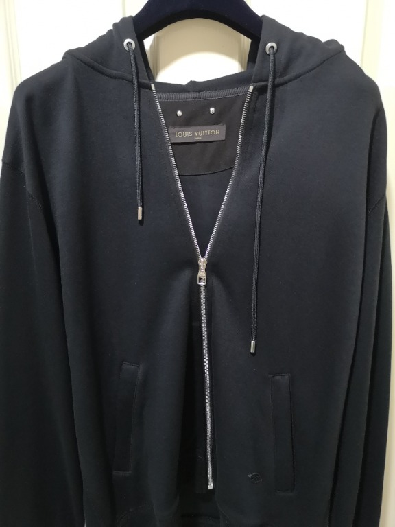 Louis Vuitton Travel Zip Up Hoodie, Luxury, Apparel on Carousell