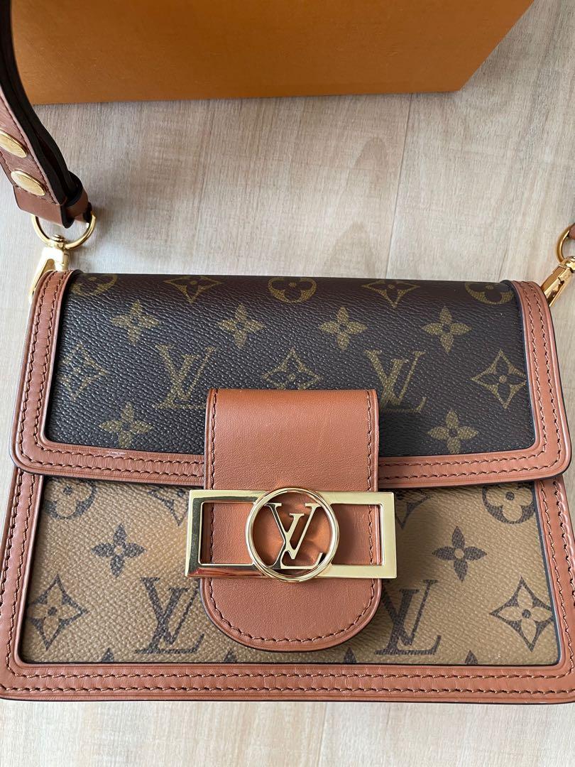 Louis Vuitton - Authenticated Dauphine Mini Handbag - Leather Pink Plain for Women, Never Worn