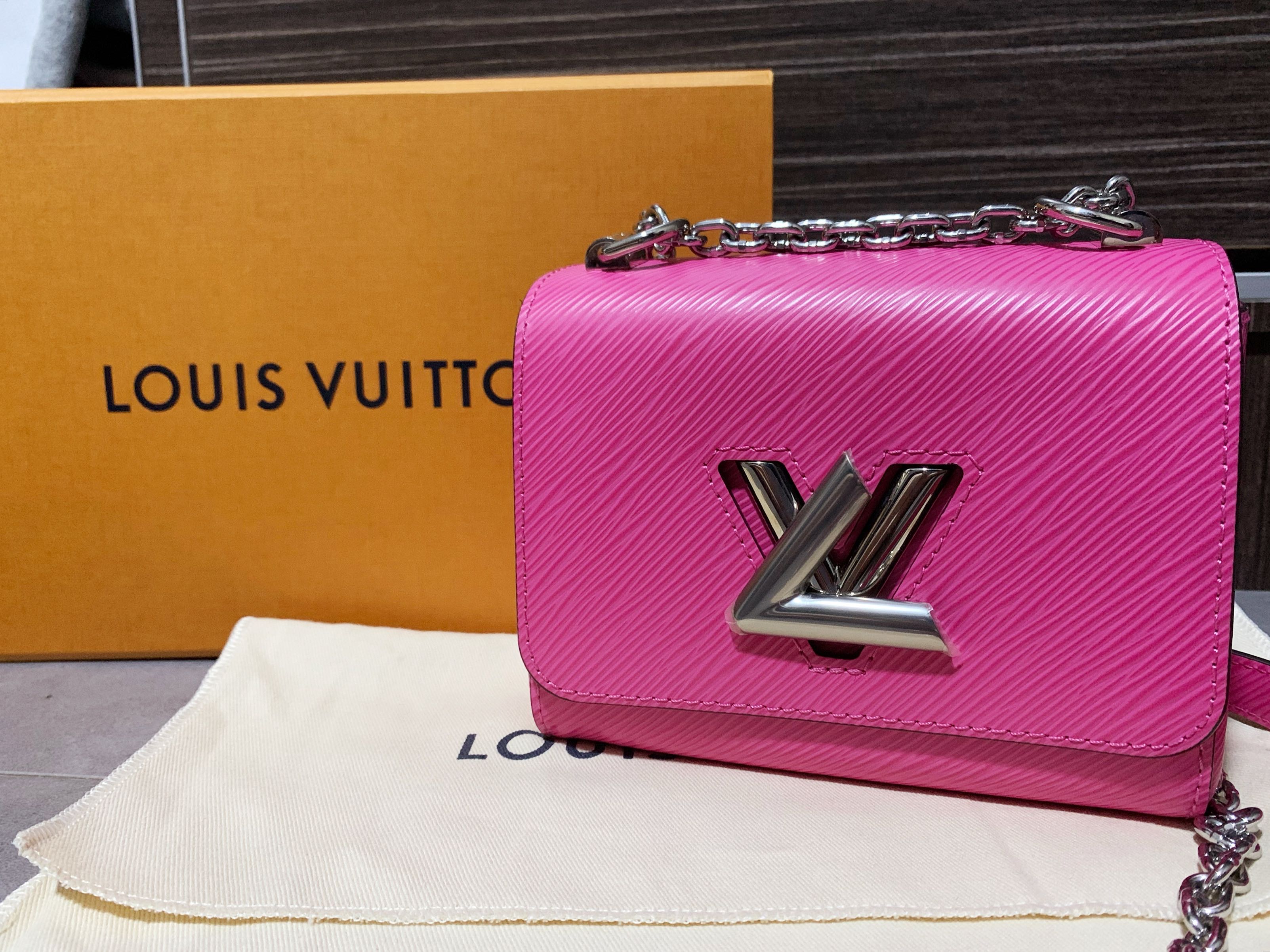 Twist mini bag Louis Vuitton Blue in Water snake - 35933445