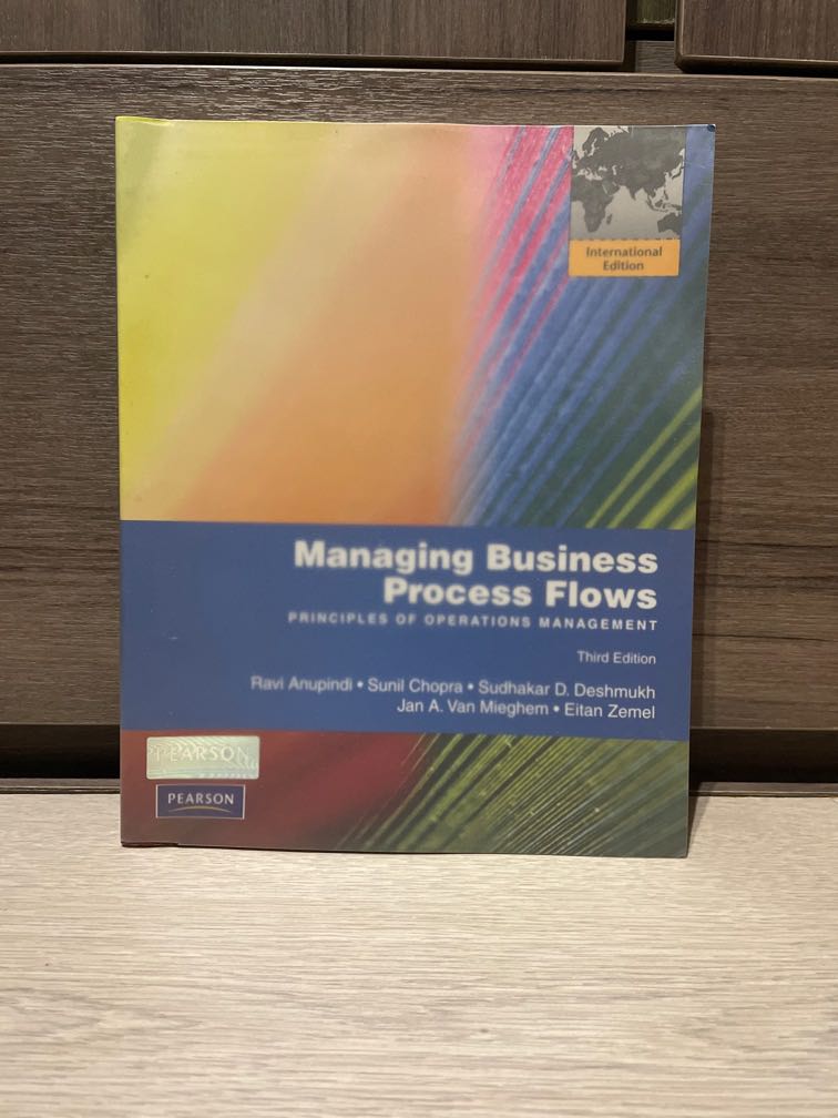 Managing Business Process Flows - Principles of operations management ...