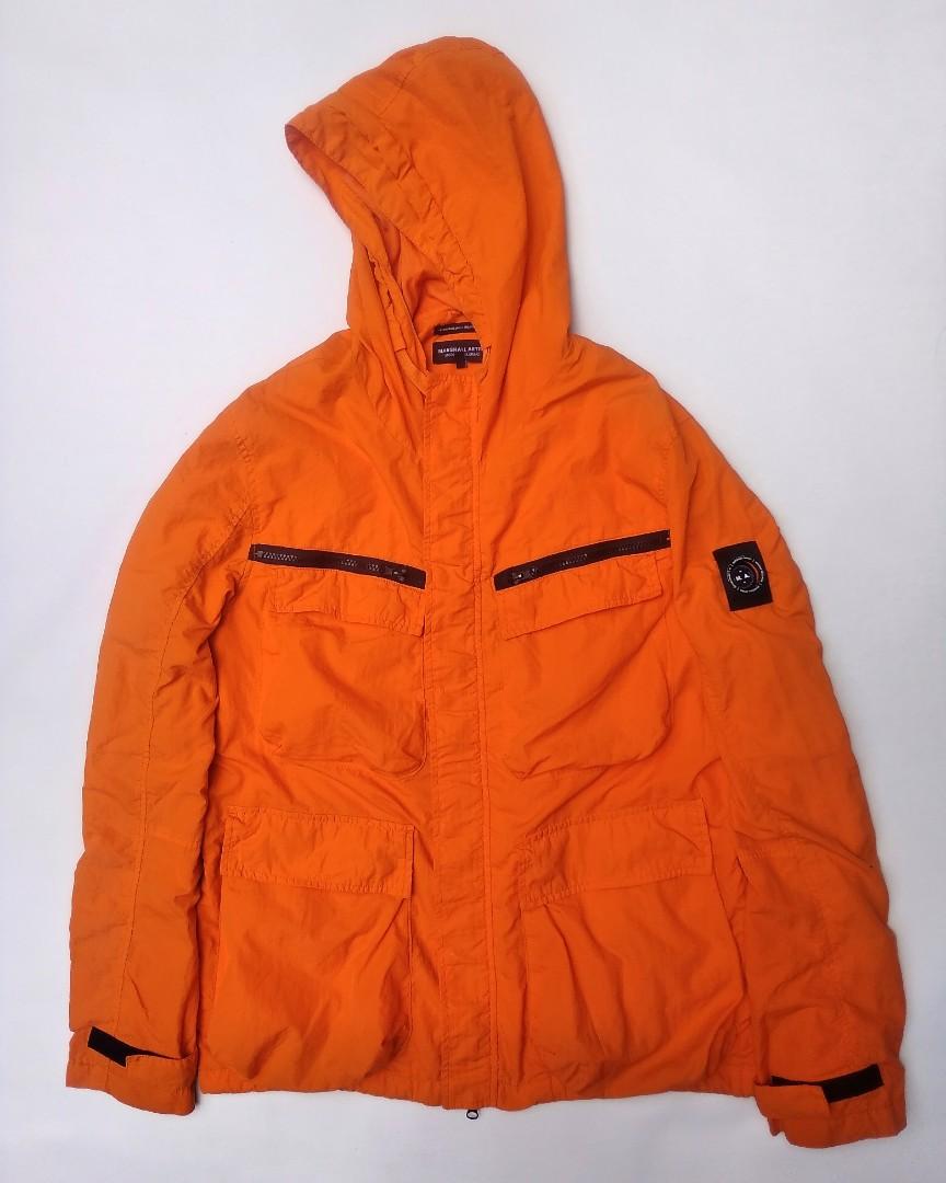 Marshall artist garment dyed field jacket teal shop