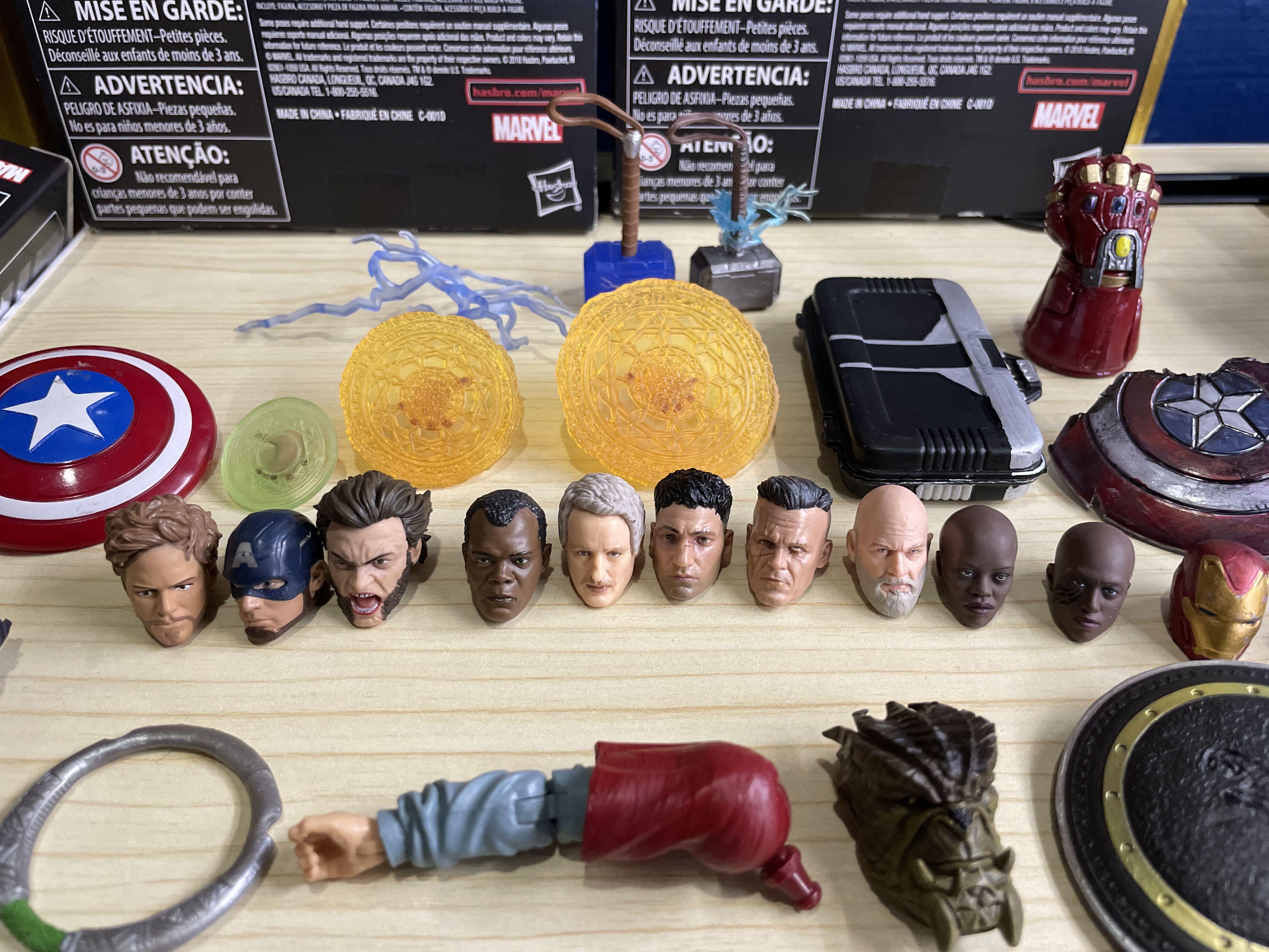Marvel Legends Head, Hobbies & Toys, Collectibles & Memorabilia, Fan Merchandise on Carousell