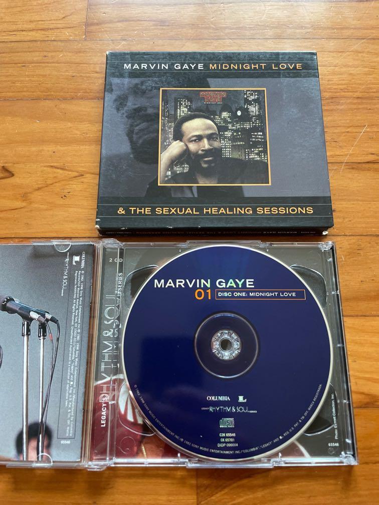 Marvin Gaye Midnight Love Sexual Healing Sessions Unreleased Tracks 2 Cd Hobbies And Toys 4429