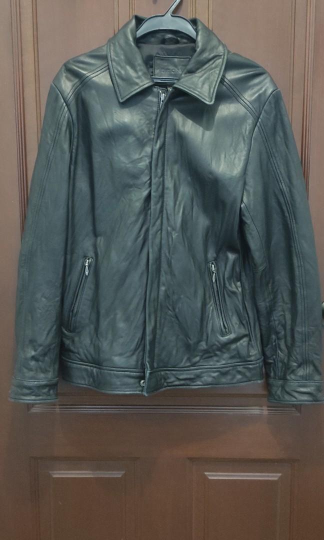 Merona Leather Jacket Men s Fashion Coats Jackets and Outerwear