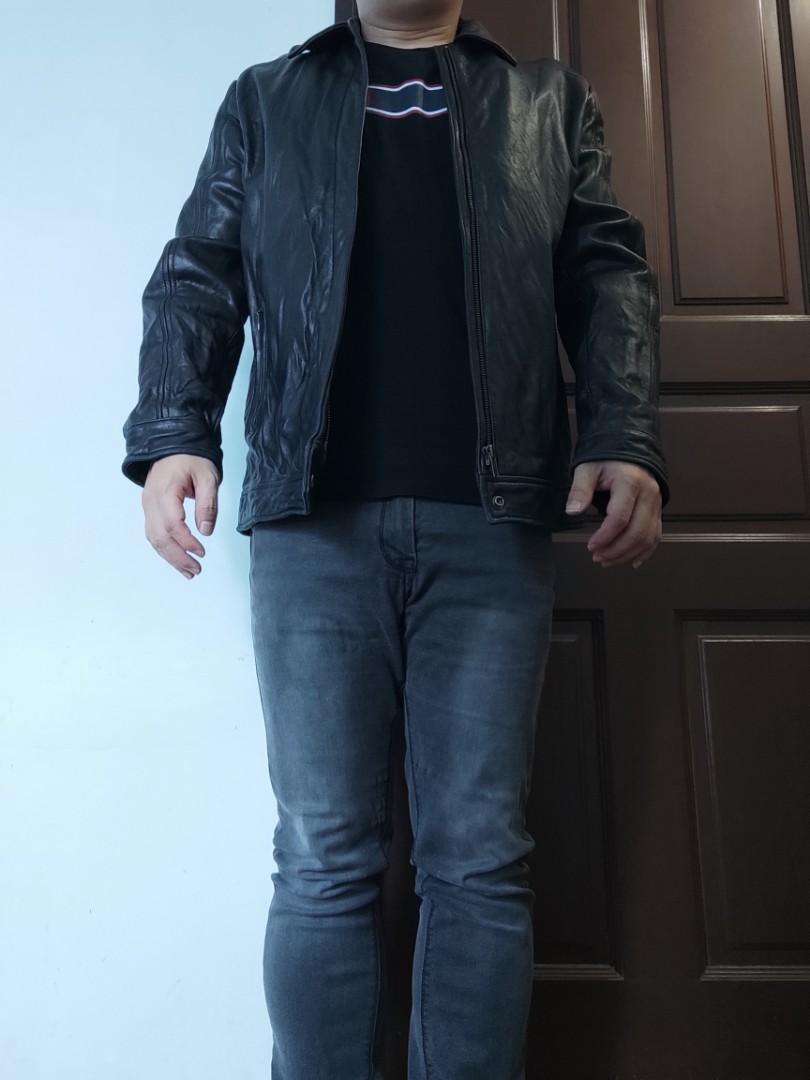 Merona leather jacket sale