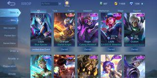 mobile legends account