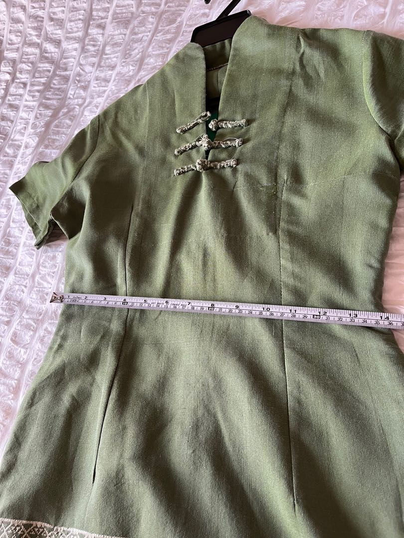 modern daos dress The Dawn Modest Flowy Dress Pine Needle / S