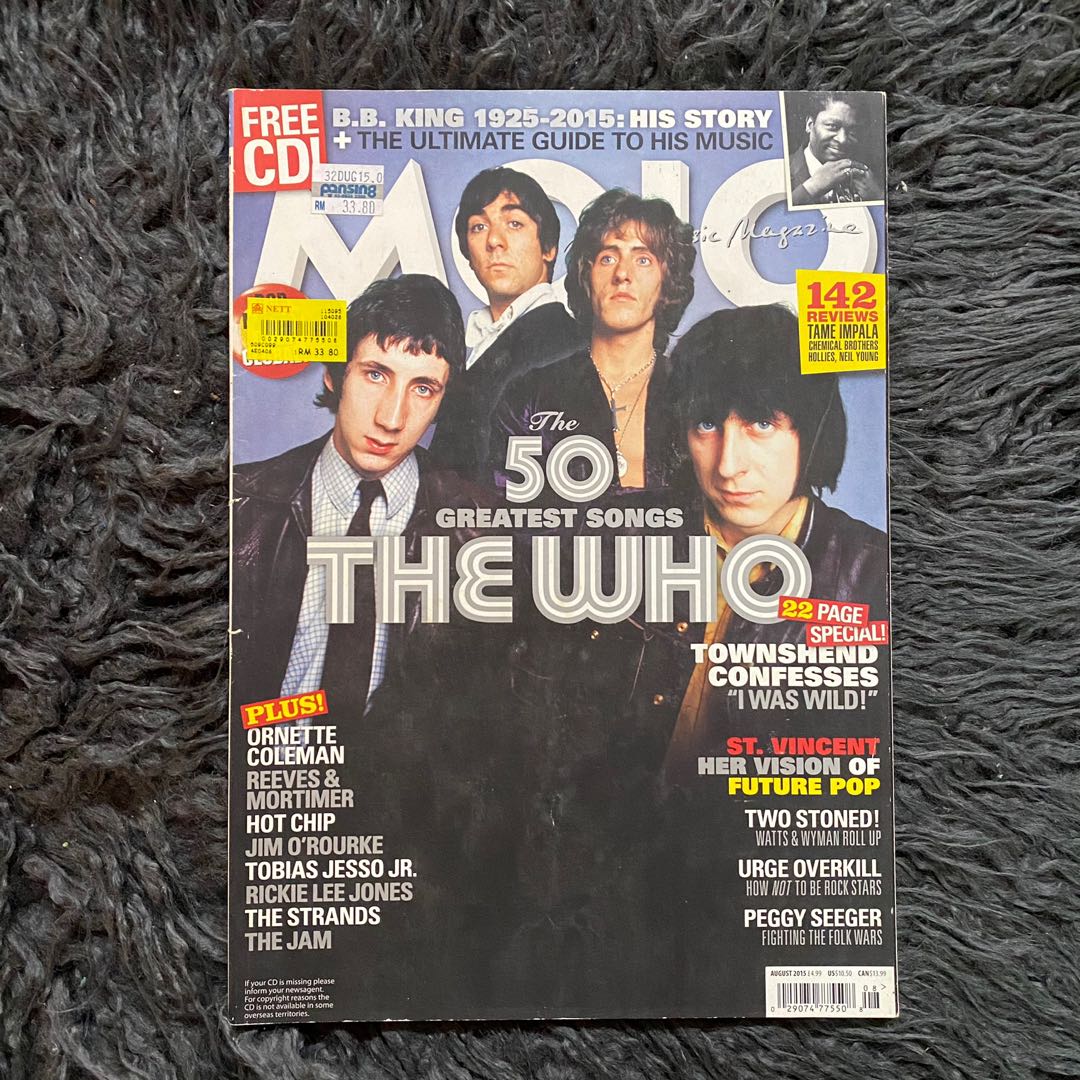 MOJO MAGAZINES THE WHO 'the 50 greatest songs', Hobbies & Toys, Books & Magazines, Magazines on