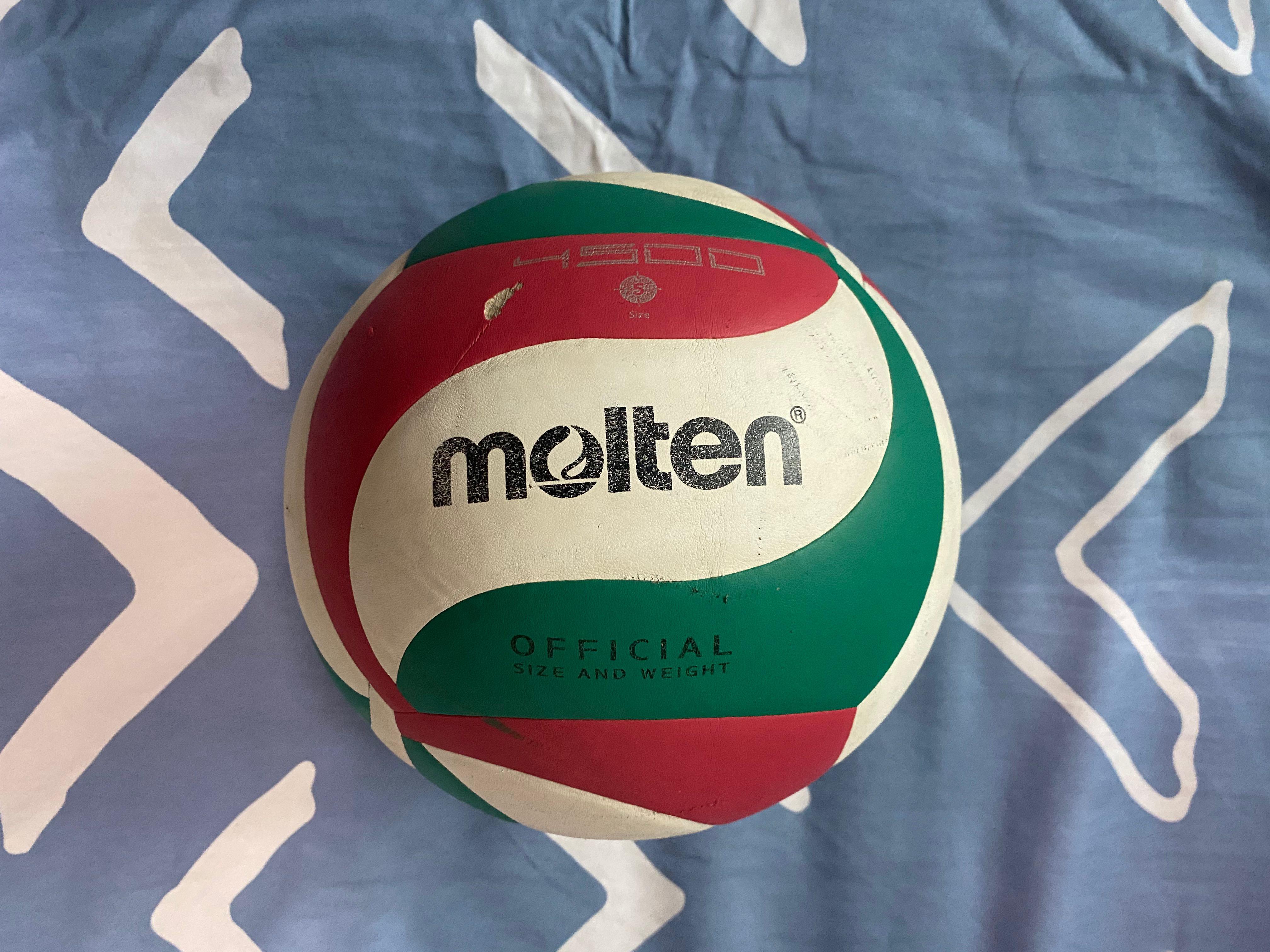 MOLTEN VOLLEYBALL [INDOOR/BEACH] Official Weight & Size, Sports