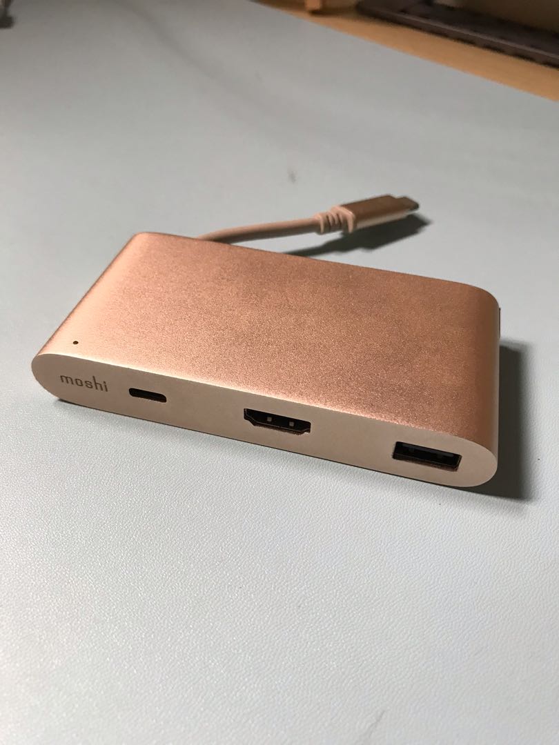 Moshi Adapter USBC hub for macbooks, Computers & Tech, Parts