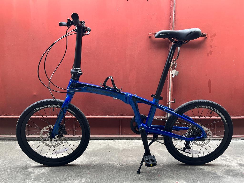 Mountain peak on sale folding bike