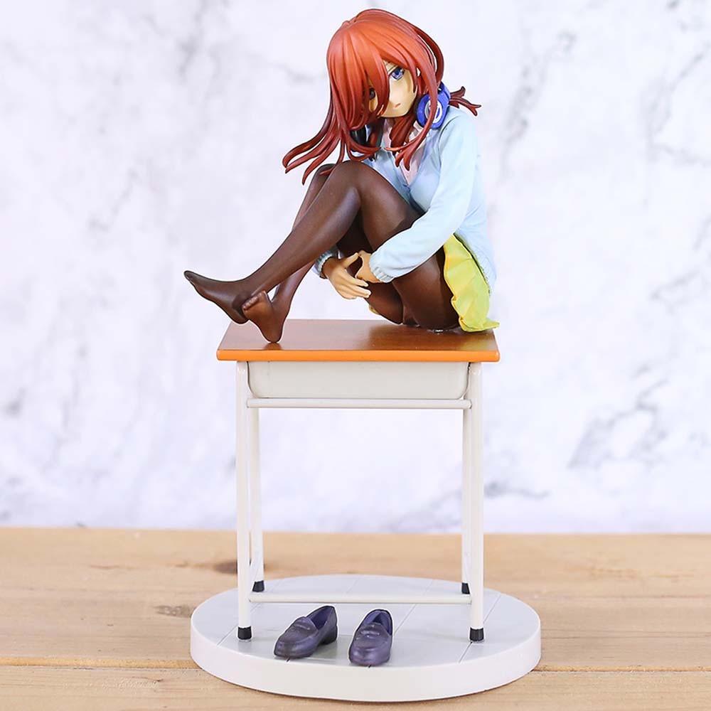 Nakano Miku Action Figure FIGURINES ANIME JPOP quintessential quintuplets  cosplay, Hobbies & Toys, Memorabilia & Collectibles, J-pop on Carousell