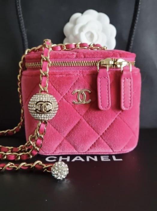 Chanel crystal sales ball bag
