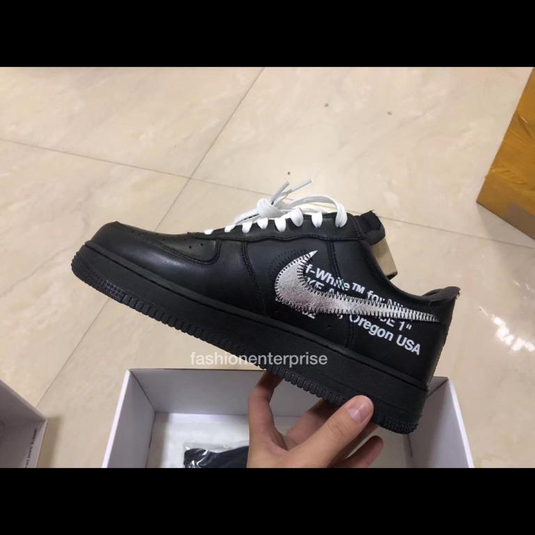 NIKE X OFF-WHITE Air Force 1 07 Virgil off-white - Moma in Black for Men