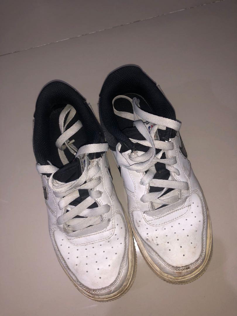 nike air force low nba white black