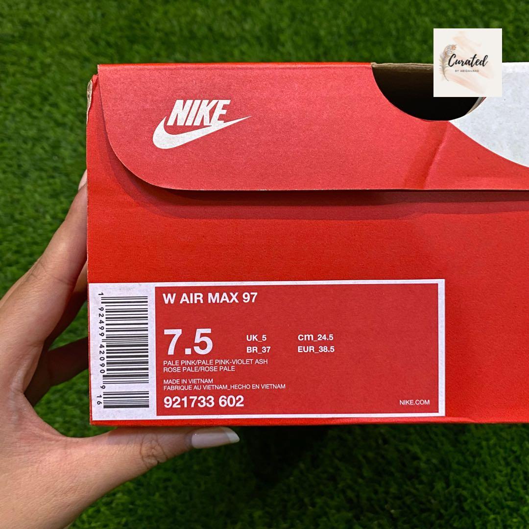 Nike Airmax 97 Baby Pink 100% Original + Box