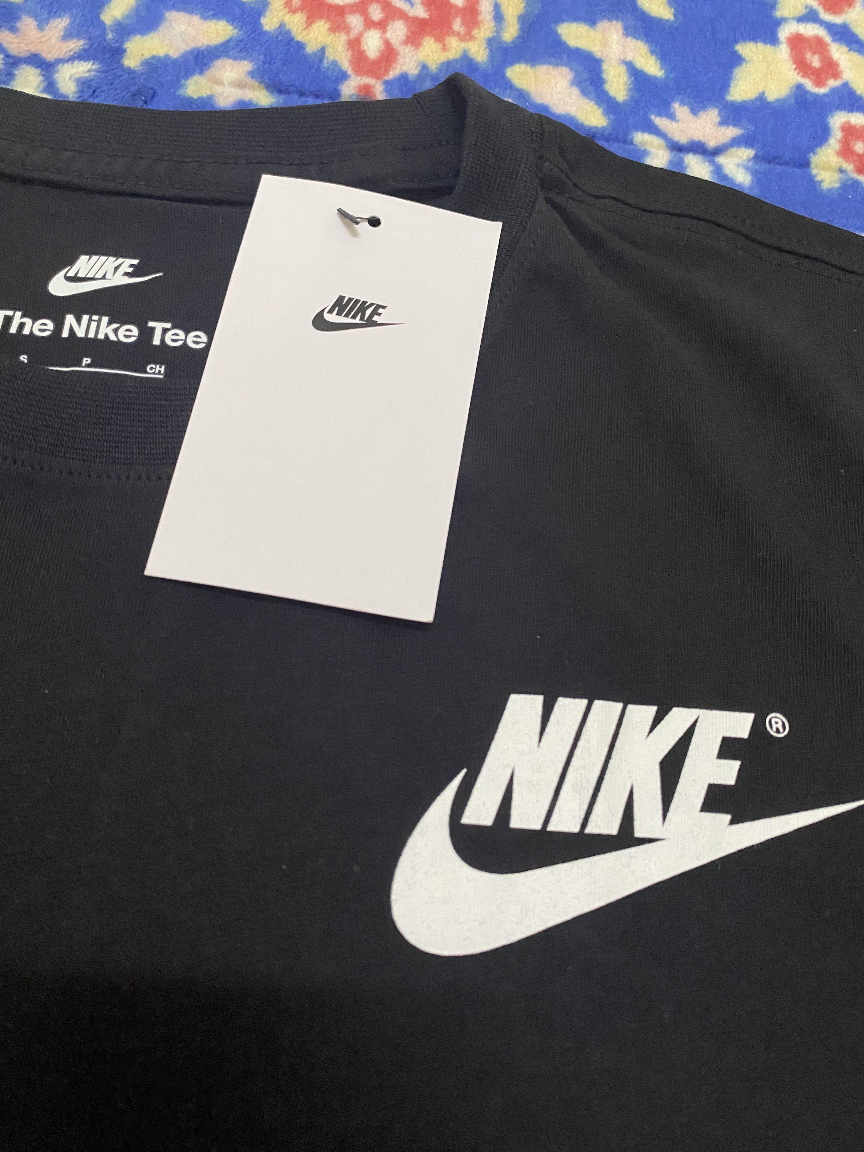 Nike t shirt original vs fake sale