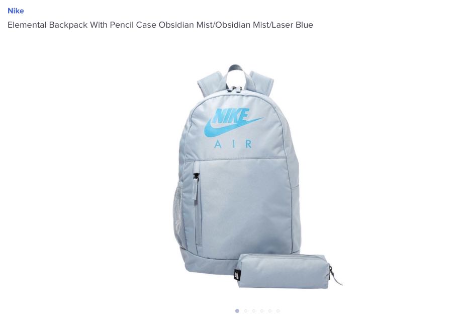 Nike bag deals and pencil case