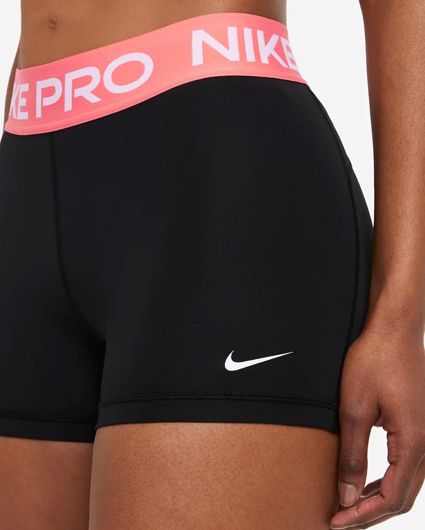 Nike Pro 3in Shorts (US sizing), Women 