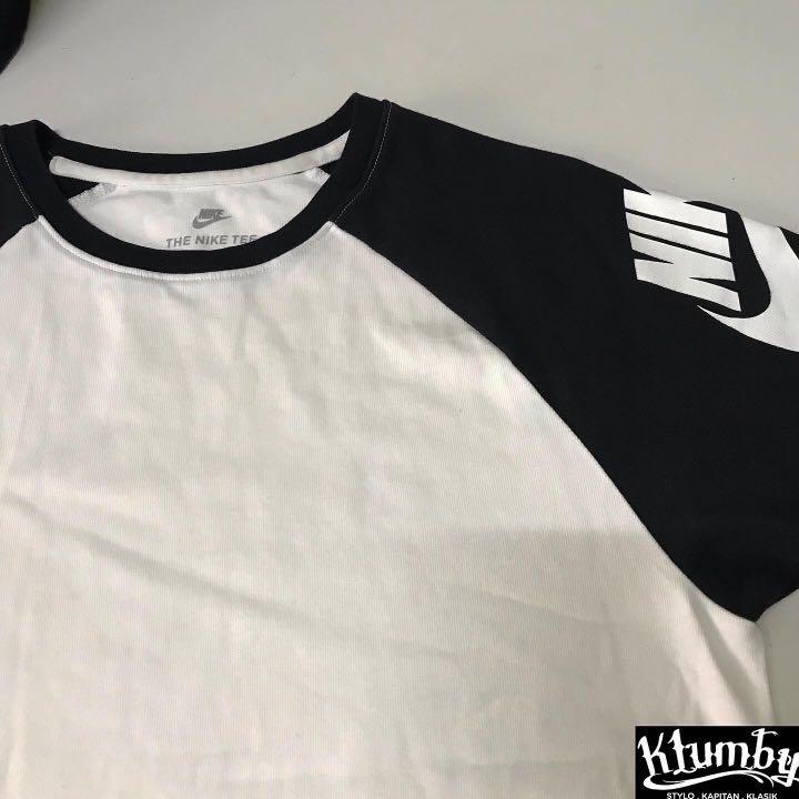 Nike Swoosh Raglan Shirt, Men's Fashion, Tops u0026 Sets, Tshirts u0026 Polo Shirts  on Carousell