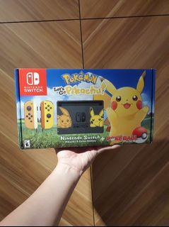 Nintendo Switch Pikachu Edition Bundle With Accessories And Games And Box Video Gaming Video Game Consoles Nintendo On Carousell