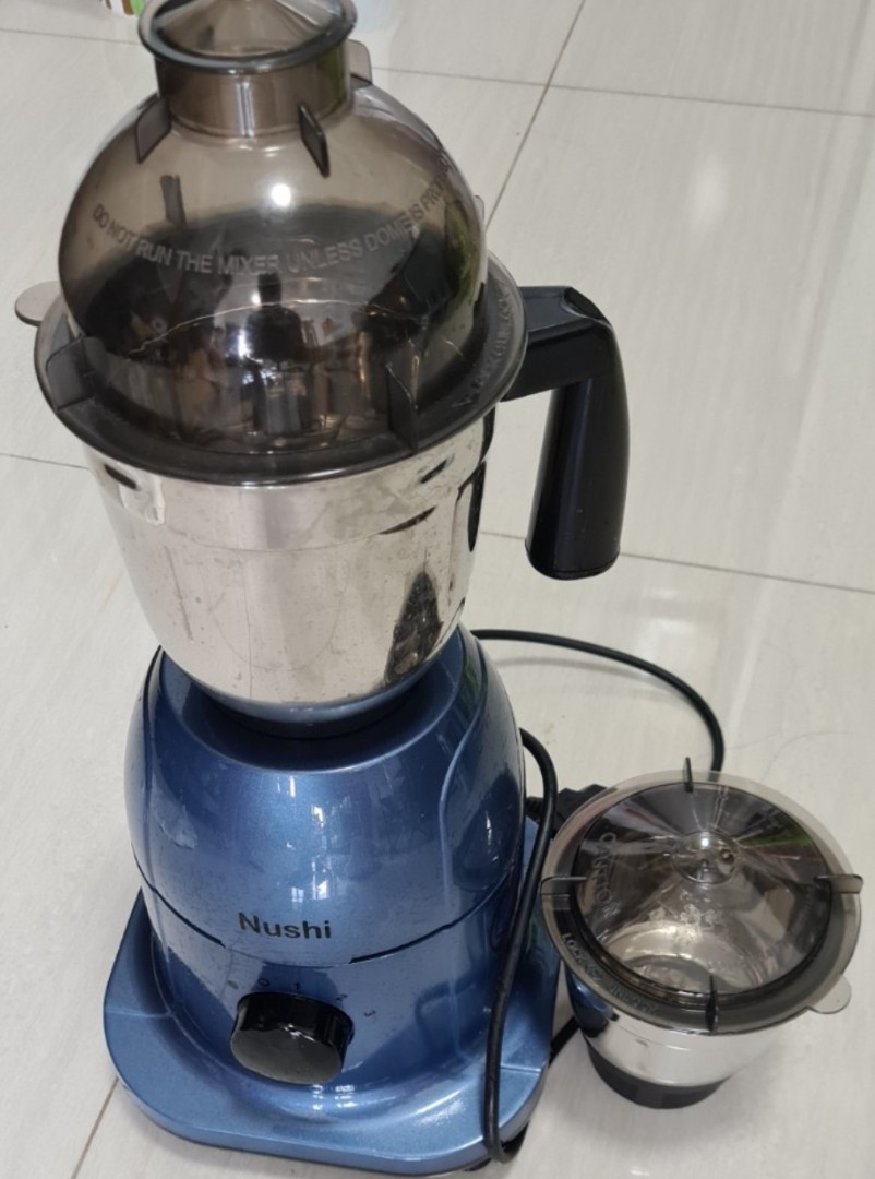 Nushi Mixer Grinder 600 watt, TV & Home Appliances, Kitchen