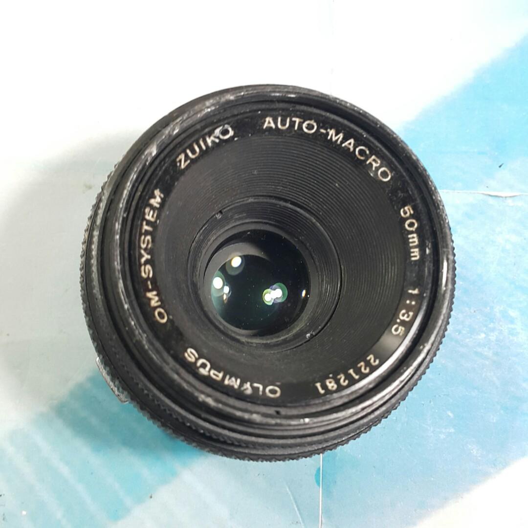 Olympus Zuiko Auto Macro 50 F3.5, Photography, Lens & Kits on Carousell