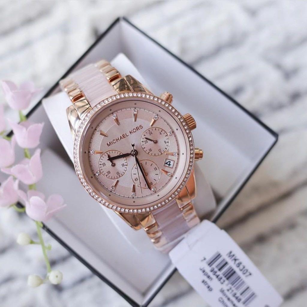 Michael Kors Watch Women Mk6307, Fesyen 