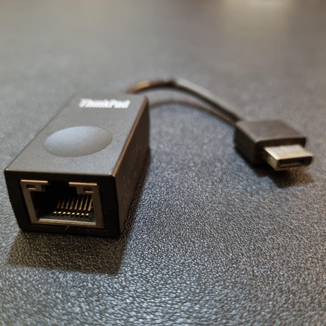 Original Lenovo Thinkpad Ethernet Adapter / dongle, Computers & Tech ...