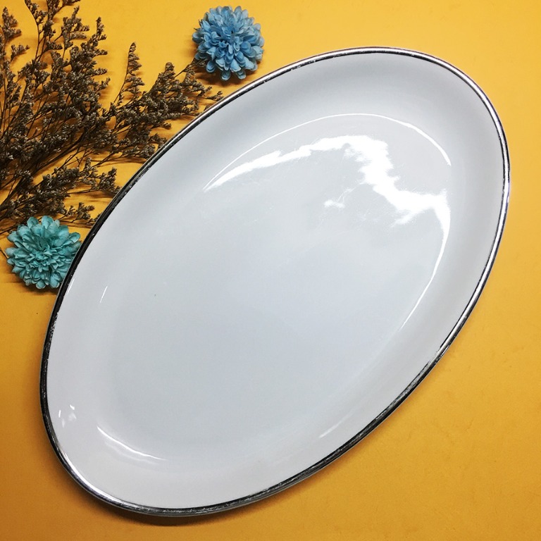 Oval Serving Platter, Furniture & Home Living, Kitchenware & Tableware