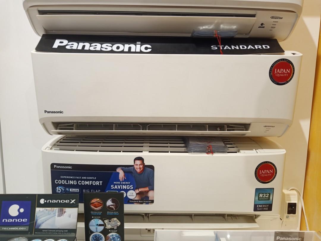 Panasonic Split Type Inverter Aircon, TV & Home Appliances, Air