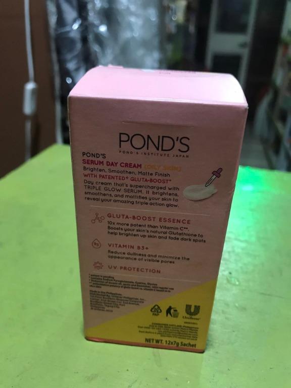 ivory caps glutathione 1500mg Ponds Pond's Bright Serum Day Cream Detox for Oily Skin Matte Finish 40g   Joodleshop