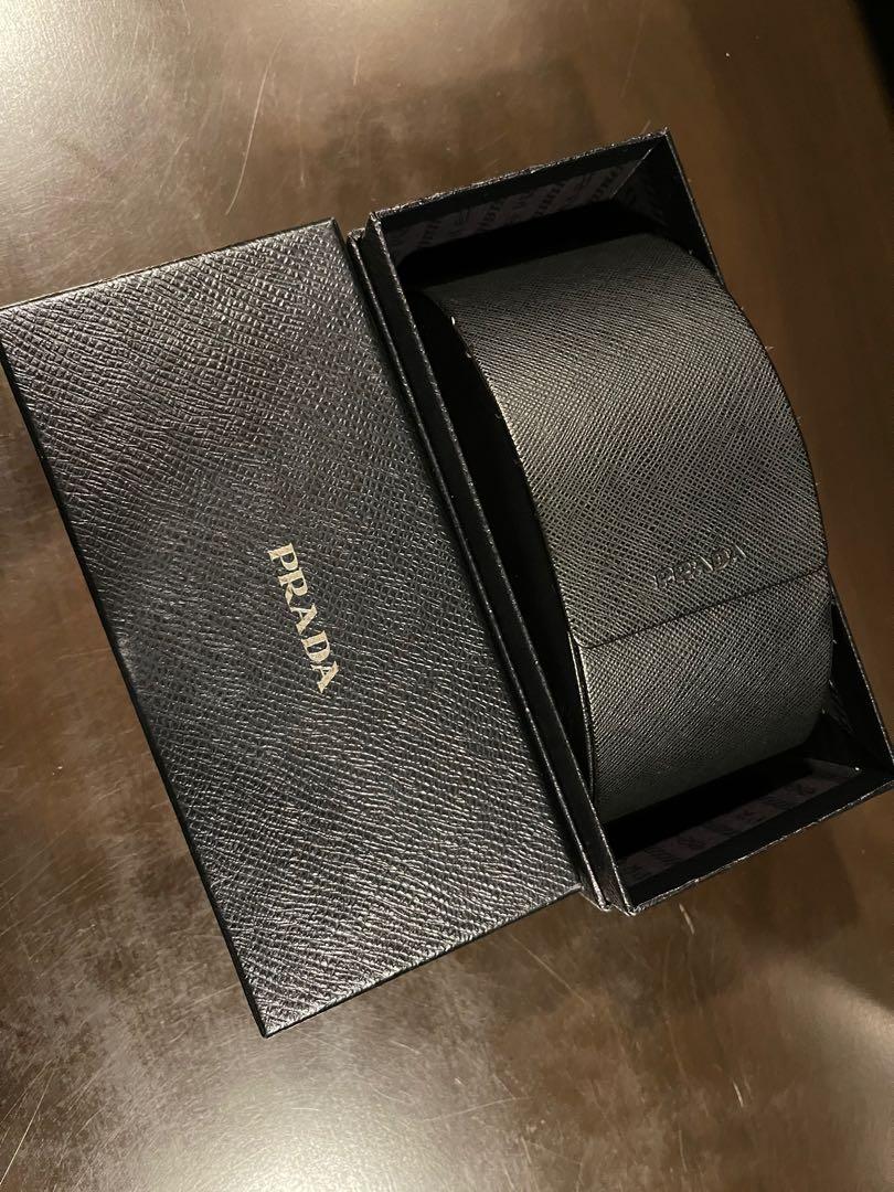 Prada Shades (Category: Luxury Bags & Wallets) located in Muntinlupa City. Submitted by myabcshop (Listing ID 1144700421, Image 2). Description: RARELY USED RFS - decluttering Bought in HK 💯 ORIGINAL AND AUTHENTIC FOR LADIES PICTURE AS IS.