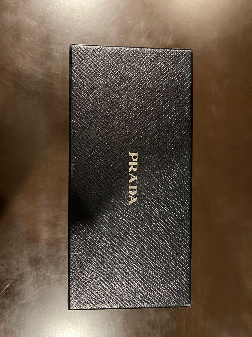 Prada Shades (Category: Luxury Bags & Wallets) located in Muntinlupa City. Submitted by myabcshop (Listing ID 1144700421, Image 1). Description: RARELY USED RFS - decluttering Bought in HK 💯 ORIGINAL AND AUTHENTIC FOR LADIES PICTURE AS IS.